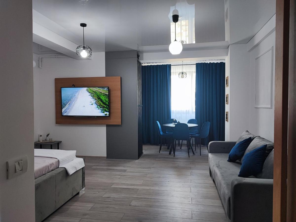 Apartament Studio Teo Blue In Mamaia Nord Năvodari Exteriér fotografie