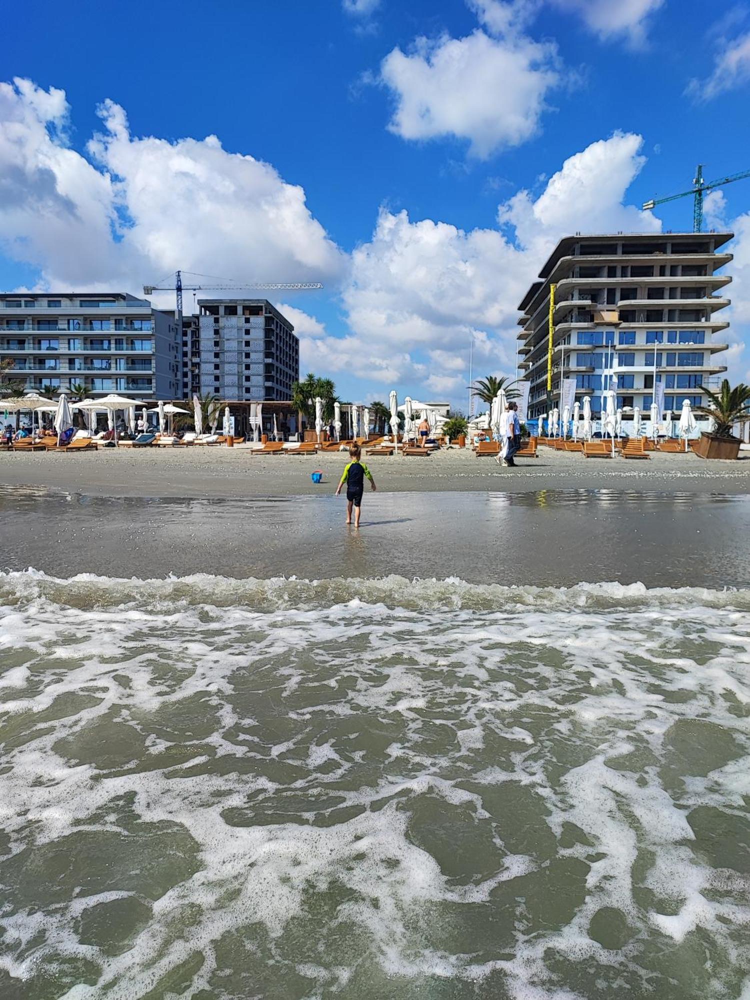 Apartament Studio Teo Blue In Mamaia Nord Năvodari Exteriér fotografie